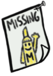 Flyer for "Missing Mustard"