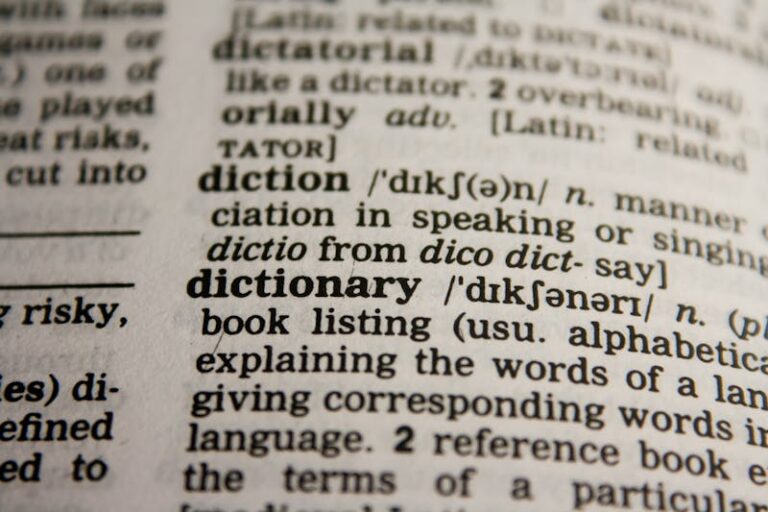 Slang Dictionary