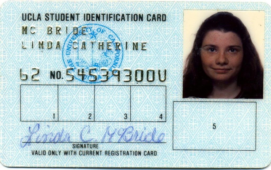 UCLA Undergraduate ID Linda